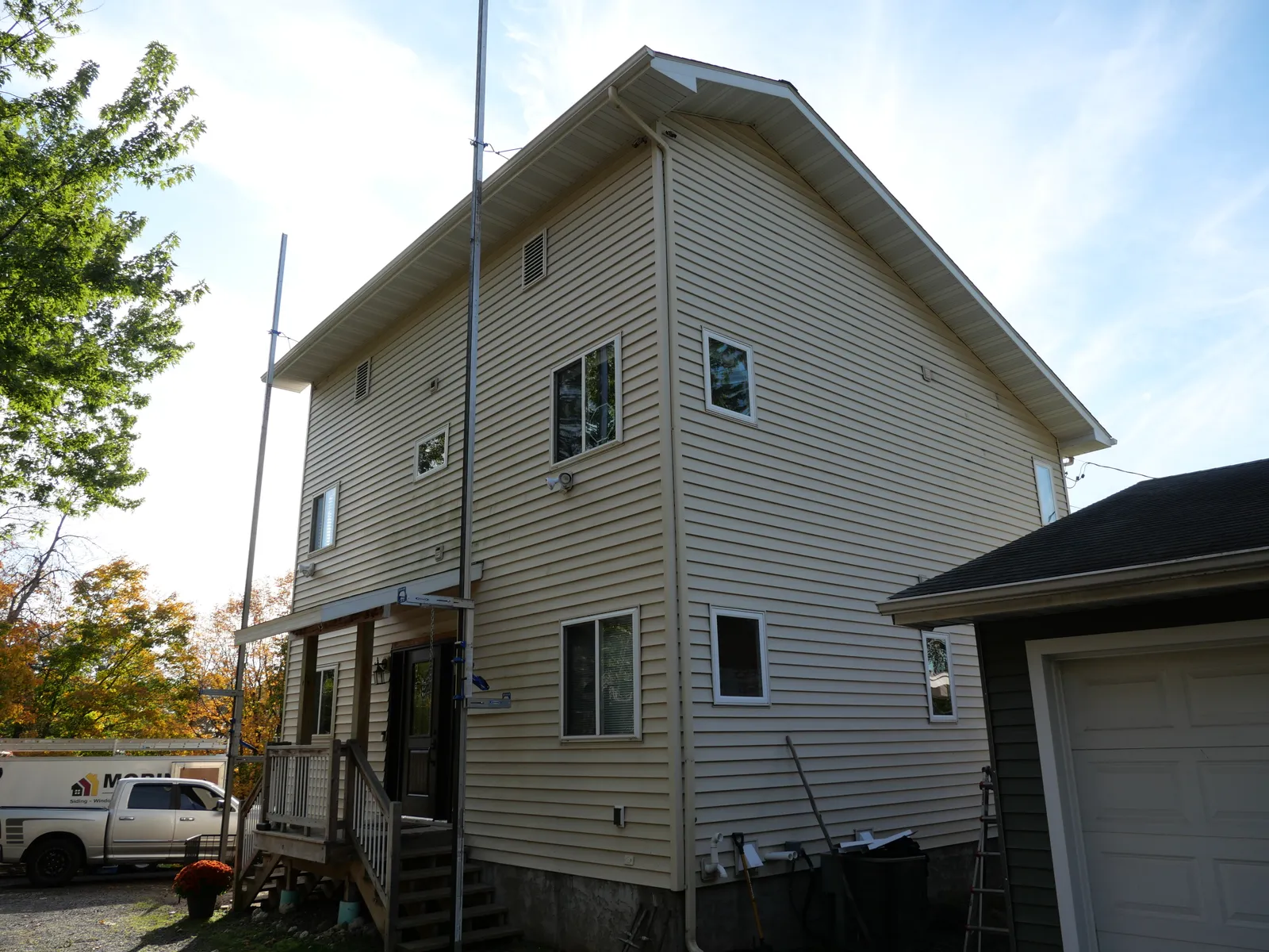 Home before new siding — Siding Transformation