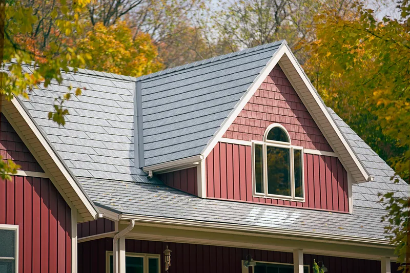 Home with premium slate-style roof